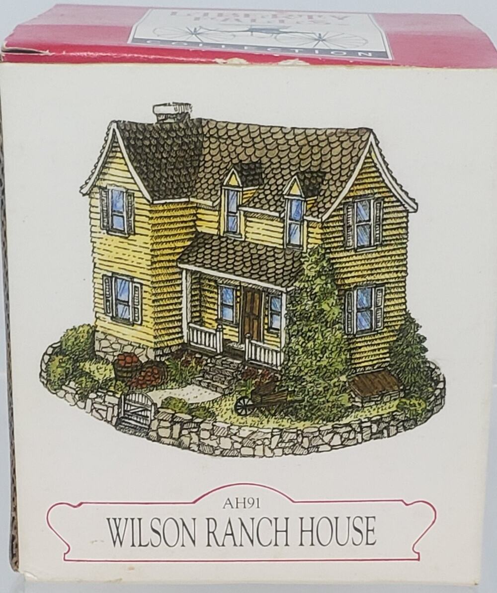THE AMERICANA COLLECTION LIBERTY FALLS WILSON RANCH HOUSE AH91